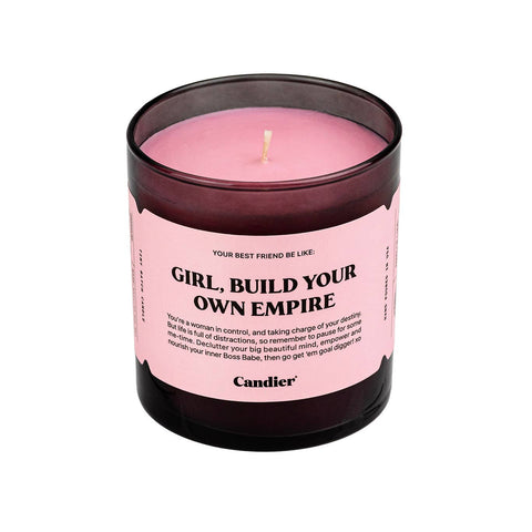 girl, build your own empire candle