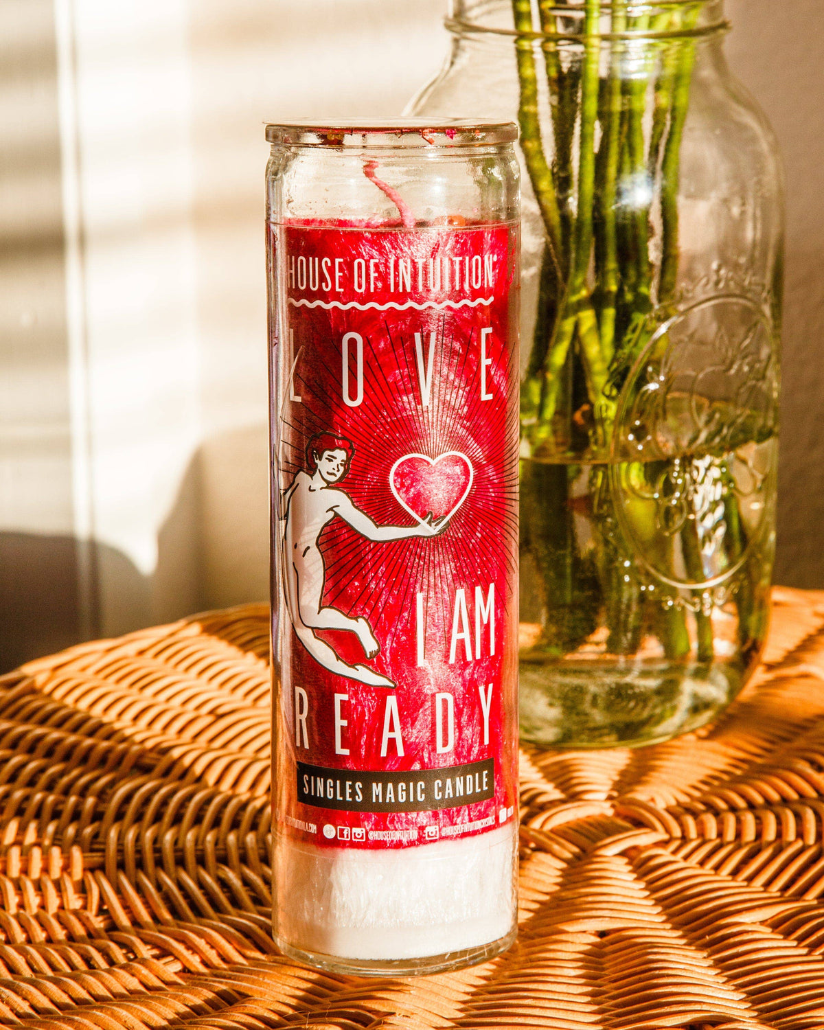 singles "love" magic candle {limited edition}