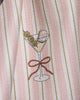 martini stripe tea towel