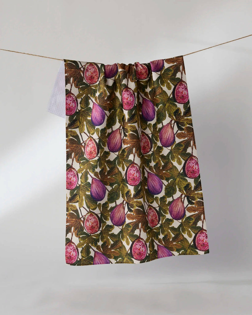 wild fig tea towel