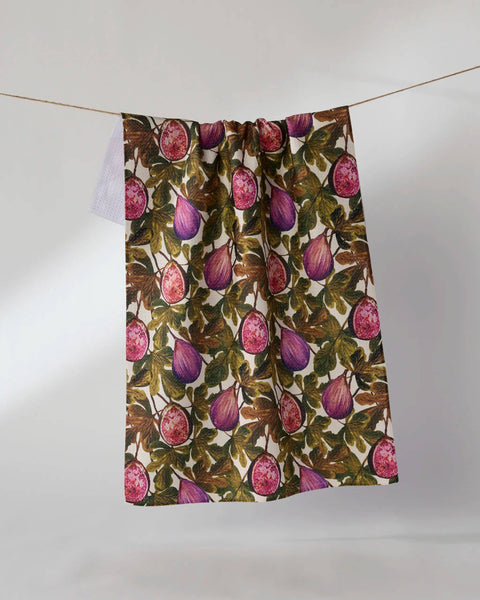 wild fig tea towel