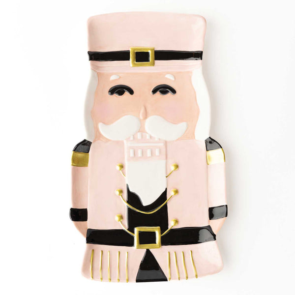 pink nutcracker platter