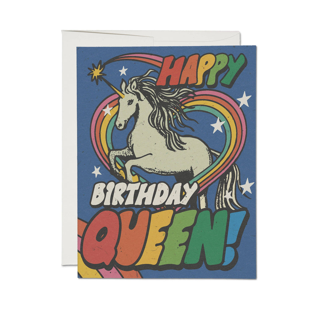 happy birthday queen! card