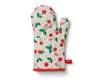 cherries oven mitt