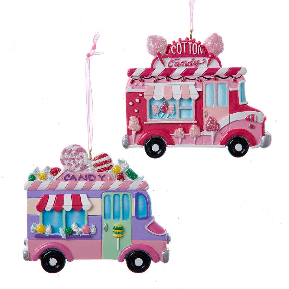 candy truck ornament