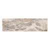 beige stand - large: marble { 21 L x 6 W x 2.5 H}