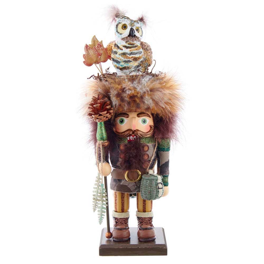 owl hat woodsman nutcracker