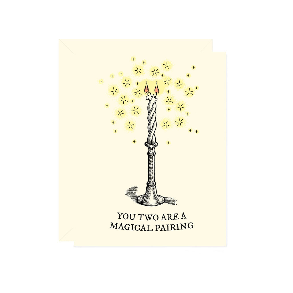 you two are a magical pairing card