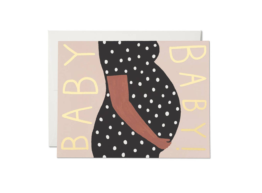 baby bump card