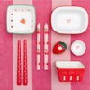strawberry ceramic punnet
