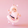 retro dancing santa ornament