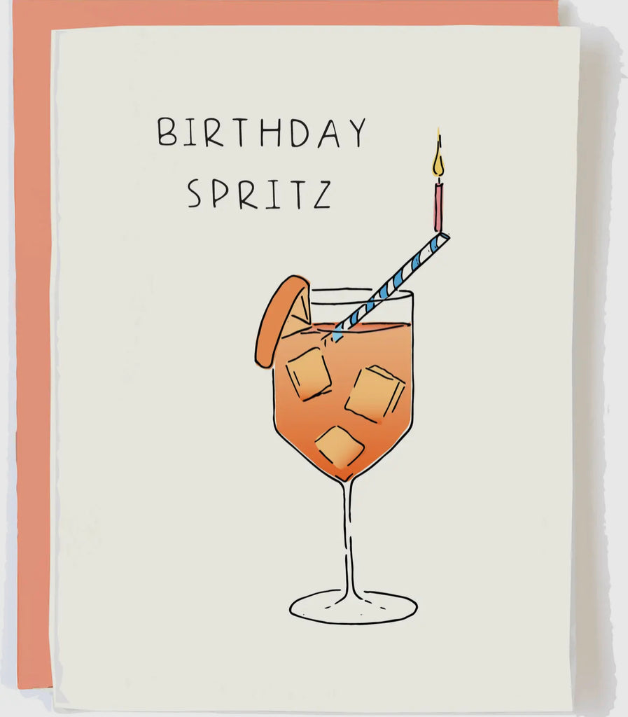 birthday spritz card