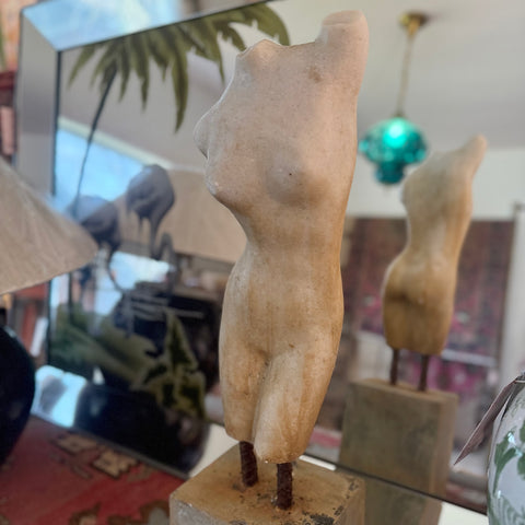 marble lady torso {pick up or delivery only}