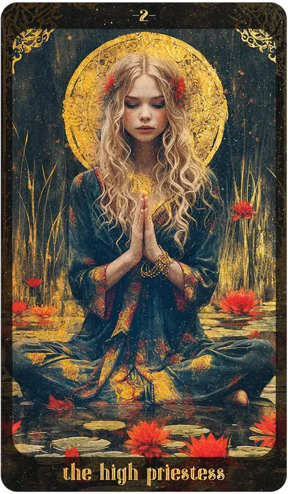 amber moon tarot
