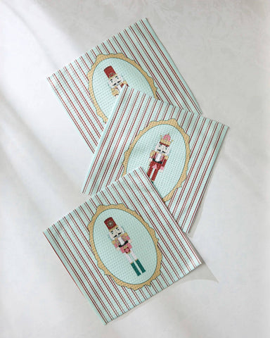 nutcracker dishcloth set