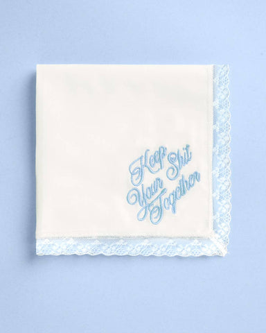 keep your shit together handkerchief