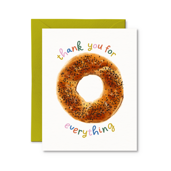 thank you for everything card