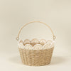 scallop edge { medium} basket