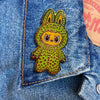 labubu green grape pin