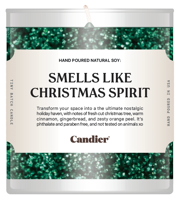 smells like christmas spirit candle