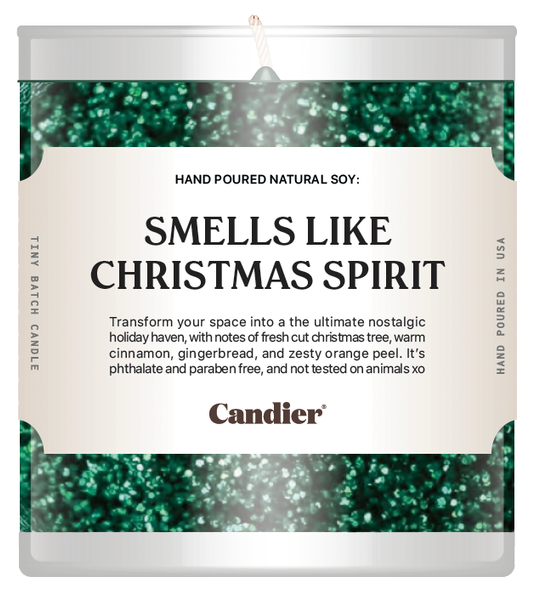 smells like christmas spirit candle