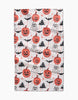 halloween tea towel