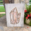 crystal artwork no.1 on canvas