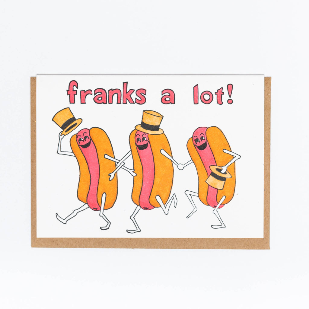 franks a lot! card