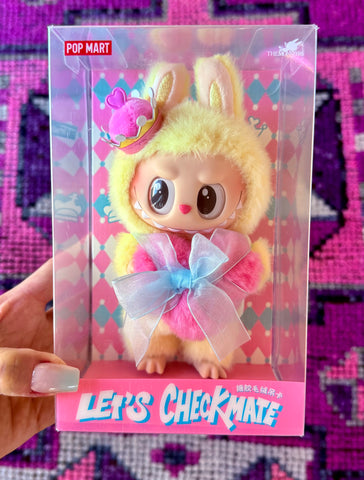 checkmate yellow labubu