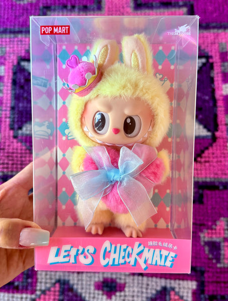 checkmate yellow labubu