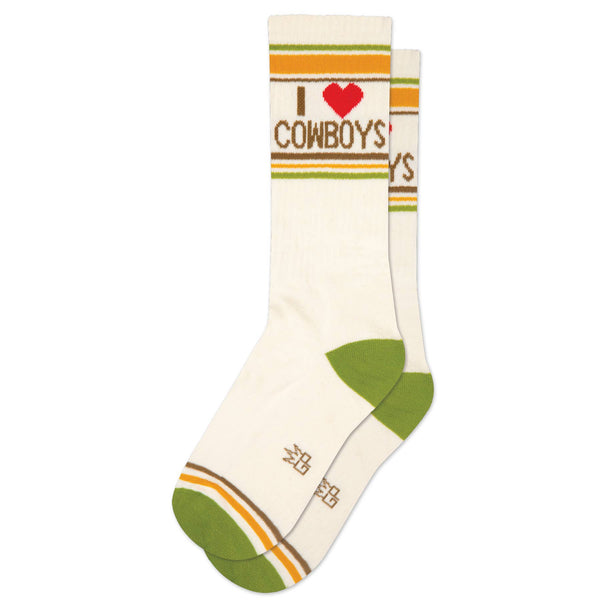 i ❤️ cowboys crew socks