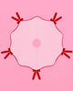 pink Christmas tree skirt