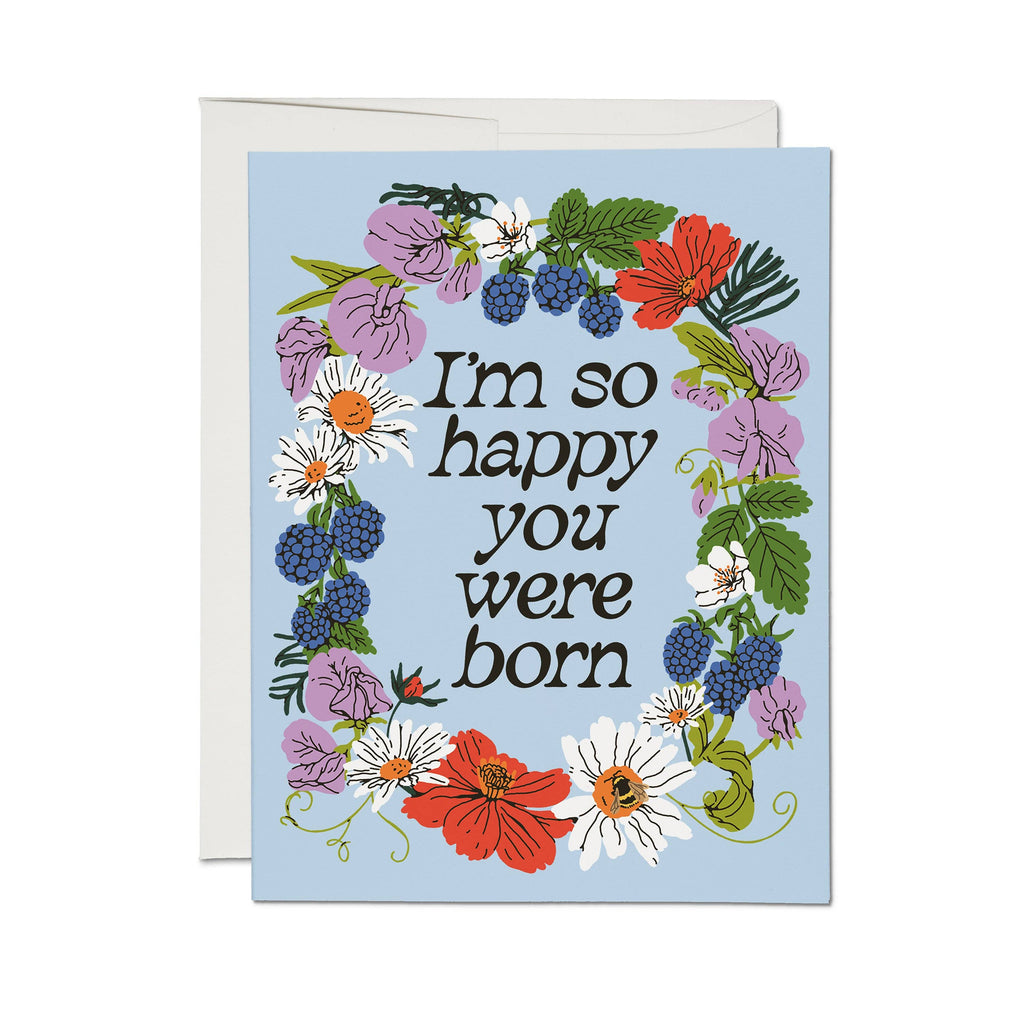 i’m so happy you were born {full circle card}