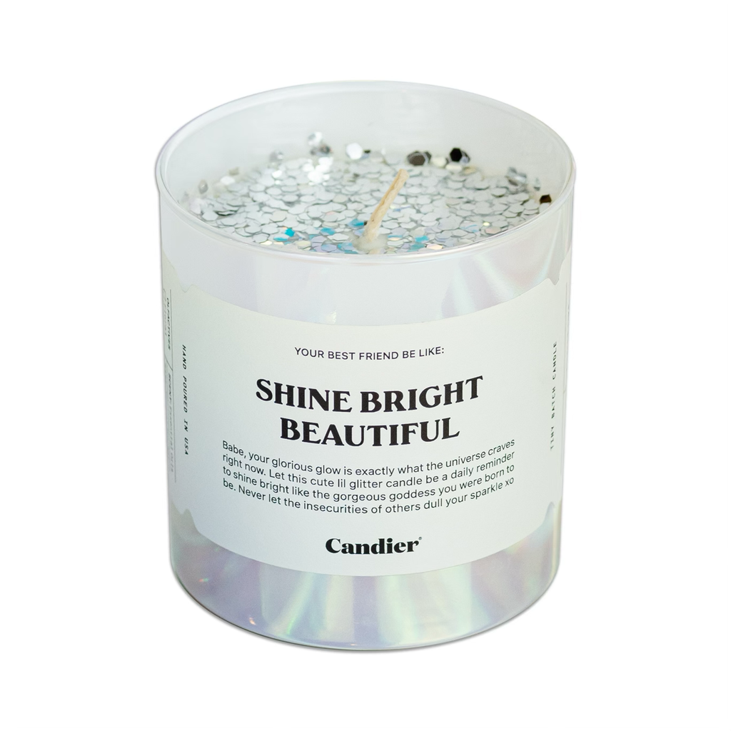 shine bright beautiful candle