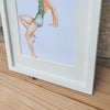 framed original pinup artwork no.4