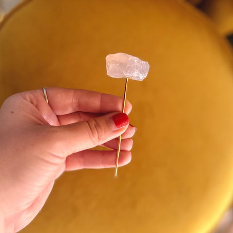 rose quartz hors d’oeuvre sticks