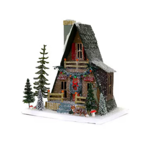 a-frame cabin holiday house