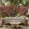 taupe modular outdoor sofa