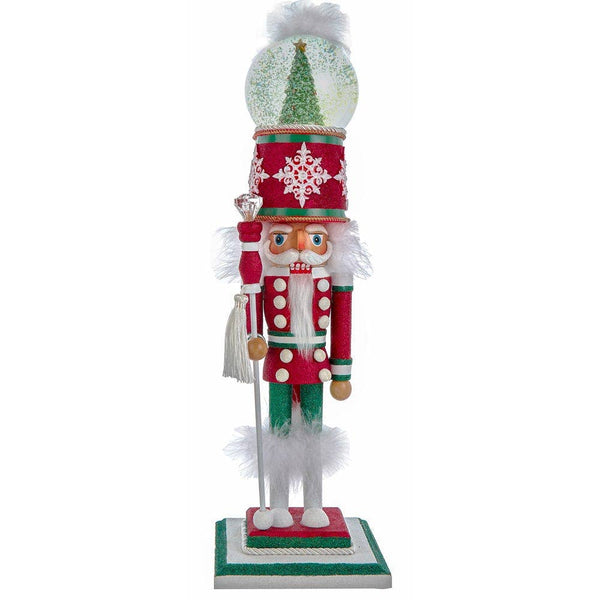 musical waterglobe soldier {red} nutcracker