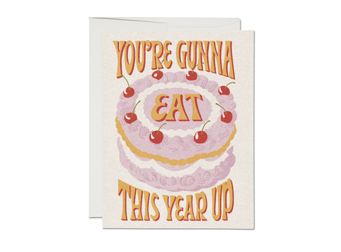 your're gonna eat this year up card