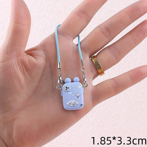 labubu mini phone accessory