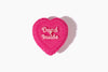 dead inside vintage heart cake candle