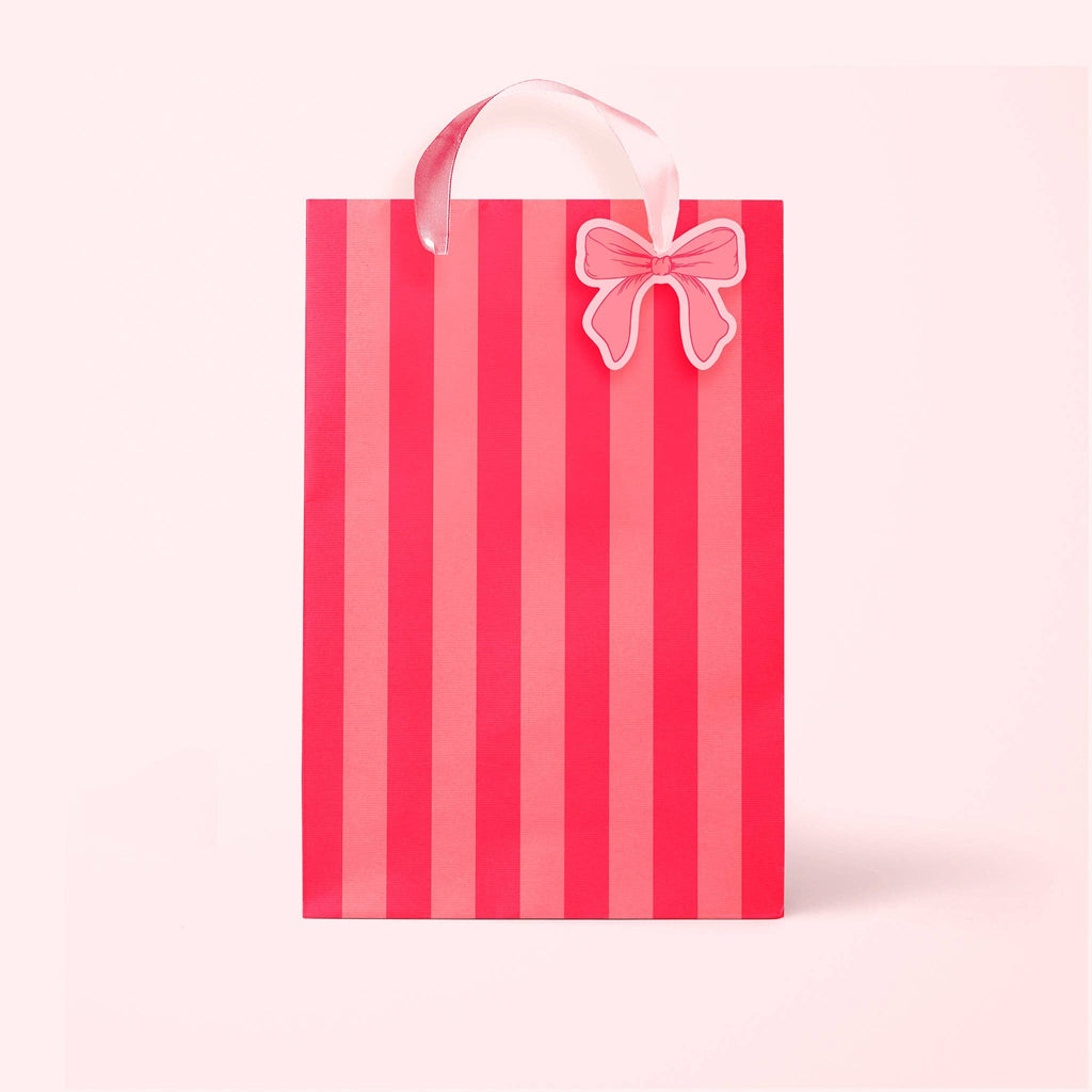 striped gift bag {medium}