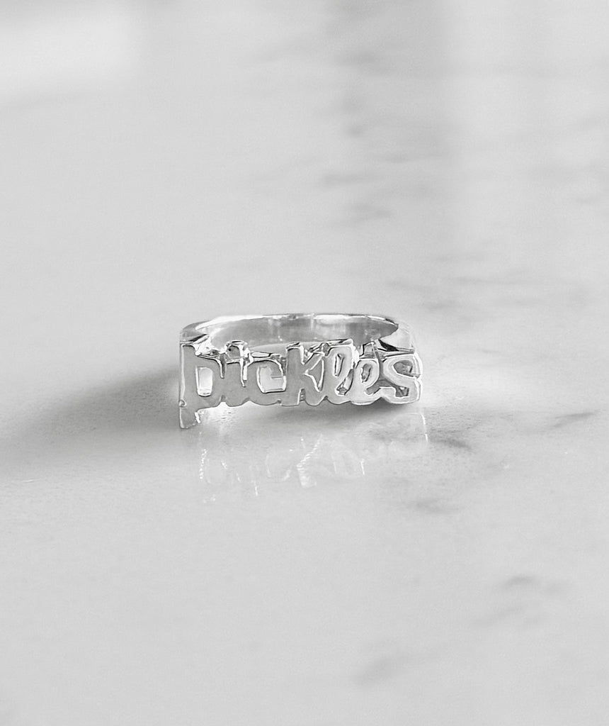 pickles ring {sterling silver}