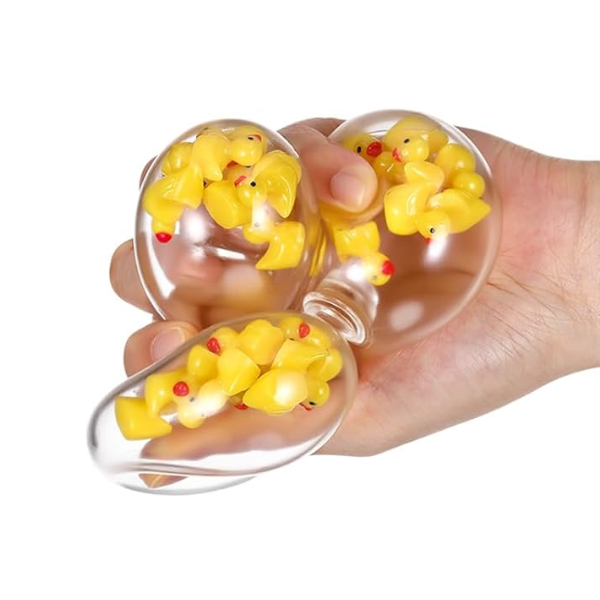 duck filled squishy stress balls