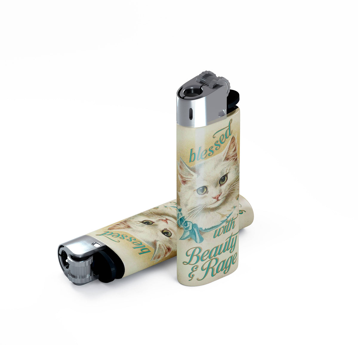 blessed with beauty & rage lighter