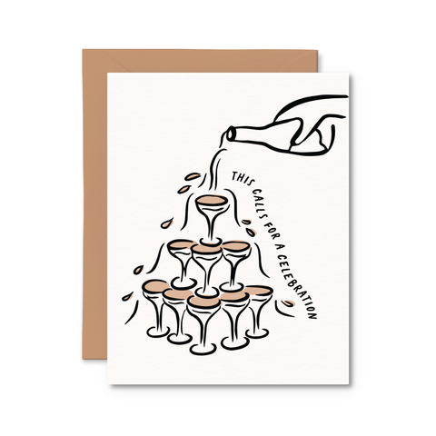 this calls for a celebration card