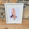 framed original pinup artwork no.1