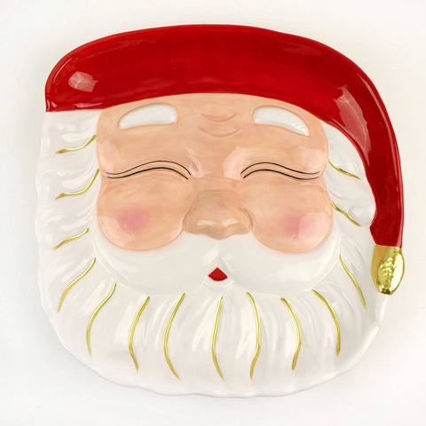 santa platter