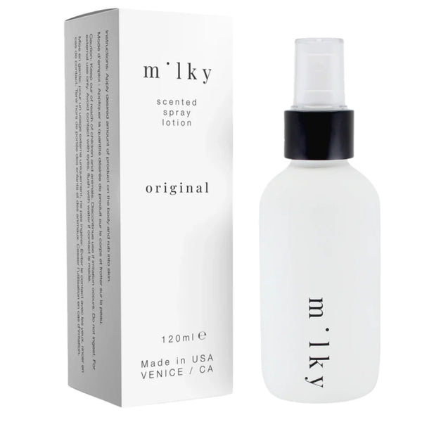 milky {by riddle} scented spray lotion